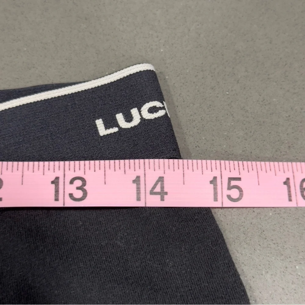 Lucky Brand Men's Size M/L Black Boxer Briefs Shorts